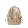 Fashion customized nylon Ita bag clear transparent girls shoulder backpack bag