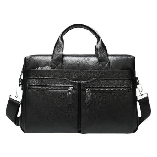 ZWY310 New Men Genuine Leather Business Briefcase Wholesale Customized Daily Vintage Handbag Hot Sale Travel Work Laptop Bag