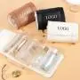 Rolling Makeup Case Carry-on Cosmetic Storage 4 In 1 pouch Beauty Pu Leather Make up Bags Travel Cosmetic Bags