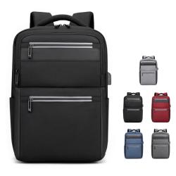 Business Computer Bag With Large Capacity Oxford Cloth Schoolbag Nylon Travel Commuting Backpack