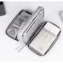 KBW669 Customizable Logo Charging Treasure Data Cable Storage Bag Mobile Power Cloth Bag Hard Box Cell Phone Protective Cover
