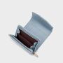 2024 Hot Selling European Style Customized Colors PU Leather Purse Cute Denim Pattern Zipper Wallet Button Wallet For Girls