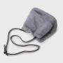 2024 Custom Faux Mink Fur Bucket Bag Handbag For Women Luxury Purse With Shoulder Strap