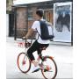 ZWY074 Simple Men's Outdoor Solar Backpack Unisex New Nylon Cycling Travel Camping Shoulder Bag Waterproof Eco-friendly Backpack