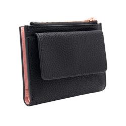 RFID Blocking Small Mini Compact Wallet Bifold Credit Card Holder Coin Pocket Women Purse Wallet for Women