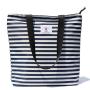 Fashion Stripe/Water Ripple  Gym Hiking Picnic Travel Beach Tote Bag Shoulder Bag