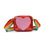 Wholesale Kids Crossbody Bag PU Cartoon Holographic Leather Sling Bag Purse for Girls