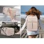 LOVEVOOK 4 pcs/set Wholesale Large Capacity Travel bag Casual Daypack Multi-funcational Travel Backpack Flight Approved unisex