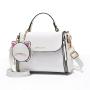 Luxury PU Leather Designer Handbag for Women High Quality Crossbody Shoulder Bag Zipper Closure Two Straps New Fashion Style