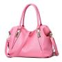 2024 Bags for Women Soft Leather Handbag Large Capacity Lady Style Portable Women's Shoulder Messenger Bag Middle-Aged Women