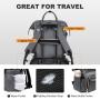 LOVEVOOK wholesale products Quilted 15.6 in school bags waterproof laptop backpack work travel smart laptop Backpacks with USB