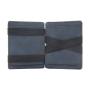 Leather Zipper Wallet With Elastic band Card Holder Slim Thin Smart Men Magic Wallet With Coin