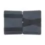 Leather Zipper Wallet With Elastic band Card Holder Slim Thin Smart Men Magic Wallet With Coin