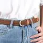 The New Stretch Woven Elastic Jeans Belt Fabric Belt Men Women Unisex Multiple Colors In Stock