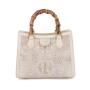 Sac A Main Lux Bolsa De Mano Custom New Style Bamboo Handle Genuine Crocodile Leather Women Handbags Shoulder Crossbody Bags