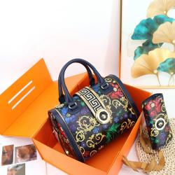 2024 Ladysky Fashion printing hand bags for women set of two ladies bags large capacity female bag trending manufacturer 29 cm