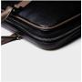 Genuine Cow Skin Leather Business Briefcase Tote Bag with Custom Logo China Factory Custom Briefcase Bag