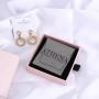 Luxury Gray Microfiber Jewelry Pouch Bag Custom Logo Jewelry Envelope Earring Necklace Packaging Microfiber Bag