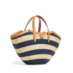 Summer Large Straw Rafia Women Tote Bags Summer Vacation Beach Bags Woven With Vegan Leather Custom Logo Fashion Womens Handbags