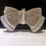 Luxury butterfly studded diamond clutch bag banquet full rhinestone bags women handbag stone evening bag