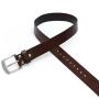 Fashion Good Quality Full Grain Leather Belt Vegetable Tan Leather Belt For Men