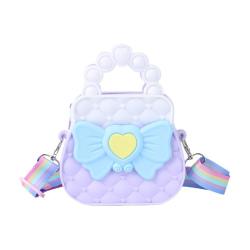 KB017 High Quality Portable 2023 Children's Handbag Cute Crossbody Messenger Bag New Popular Kids Gift Bags Coins Purse