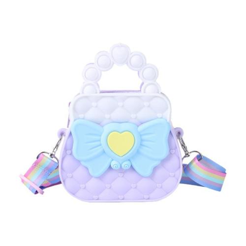 KB017 High Quality Portable 2023 Children's Handbag Cute Crossbody Messenger Bag New Popular Kids Gift Bags Coins Purse