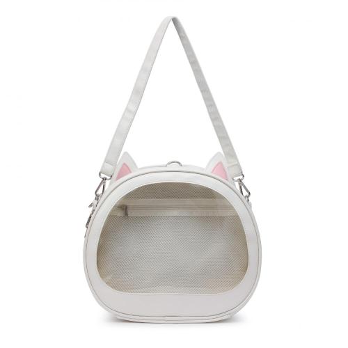 Pu Leather Women Ita Bag Cat Shaped Crossbody Purse Cell Phone Mini Bag Single Shoulder Bags