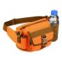 Multifunctional Luya Waist Bag Tactical Crossbody for Cycling Mountaineering Leisure Activities with Zipper Closure