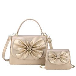 HR327 New Tote Butterfly Shaped Two Sets Bag PU Magnetic Buckle Handheld One Shoulder Crossbody Women's Bag Ladies Handbag Sets