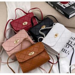Good Selling diamond striped small square bag women's handbags 2024 fashion shoulder crossbody bag for women