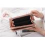 2023 New Fashion Solid Matte Zipper Long Handheld Wallet cartera de hombre For Daily Men Card Holder Wallet