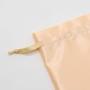 Custom Rose Gold Satin Dust Silk Bag For Handbag Hair Lingerie Packaging Gift Jewelry Drawstring Satin Pouch