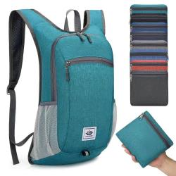 ZR933 Unisex Fashion Sport Leisure Backpack Foldable Travel Outdoor Backpack Waterproof Lightweight Hiking Schoolbag Laptop Bag