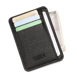 KHF049 2023 New PU Men's Wallet Women's ID Card Bag Large Banknote Coin Purse Bank Card Driver's License Card Holder