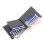 OEM033 Customize Design Slim Coin Purse PU Leather Bifold Wallet For Man ID Credit Card Holder Slim Short Wallet Men
