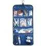 Large Capacity Hanging Folding Travel Toiletry Storage Organizer Bag Cosmetic Organizer Storage Bag With Hook