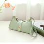 Pu leather zipper armpit bag shoulder crossbody bags for women 2024 ladies handbag female factory wholesale hobo bag