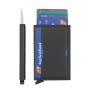 High Quality Leather Automatic Pop Up Wallet RFID Pop Up Wallet Metal Credit Card Holder Slim Credit Card Holder