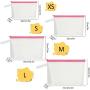 Gelory Blank DIY Craft Pencil Bag Travel Toiletry Pouch Custom Sublimation Zipper Canvas Pencil Bag