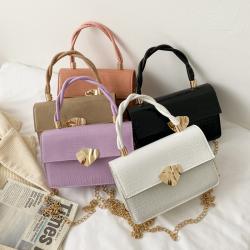 Popular Purses Pu Leather Messenger Shoulder Bag Single Shoulder Messenger Bag Handbag for Women