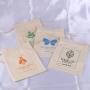 Reusable Custom Logo Printed Cotton Drawstring Dust Bag For Gift Handbag Hat Shoe Packaging Dost Cotton Pouch