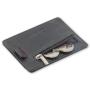 Custom leather business card holder wallet leather id card holder rfid smart card holder wallet