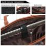 2022 LOVEVOOK Stripe PU leather tote bag Waterproof Large women's handbags business office ladies laptop tote bags with custom