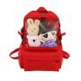 Wholesale clear window ita school backpack personalized custom ita bag manufacturer