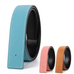 Ceinture En Cuir Veritable OEM ODM Customized Classic Famous Brand Luxury Men Genuine Epsom Cowhide Leather Waist Belts