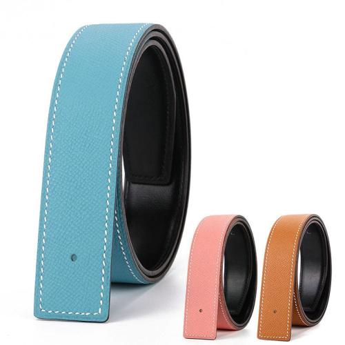 Ceinture En Cuir Veritable OEM ODM Customized Classic Famous Brand Luxury Men Genuine Epsom Cowhide Leather Waist Belts