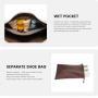 LOVEVOOK 3pcs/set Waterproof Travel Duffle Bags for Women with Shoe Bag Carry on Weekender Overnight Bag with Toiletry Pouch