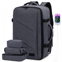 2024 New Style LOVEVOOK 40L Multifunctional Smart Backpack For Travelling Mens Business Laptop Travel Backpack Bag With USB Port