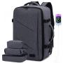 2024 New Style LOVEVOOK 40L Multifunctional Smart Backpack For Travelling Mens Business Laptop Travel Backpack Bag With USB Port
